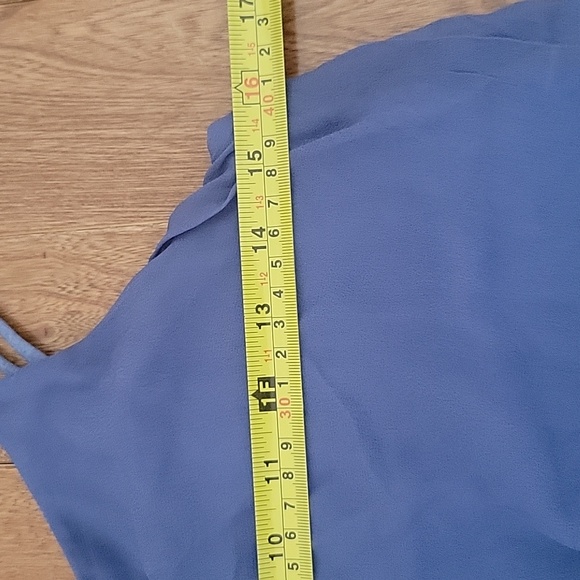 Young Fabulous and Broke Overlay Bodice Tank Dress Cornflower Blue Modal XS - Picture 5 of 8